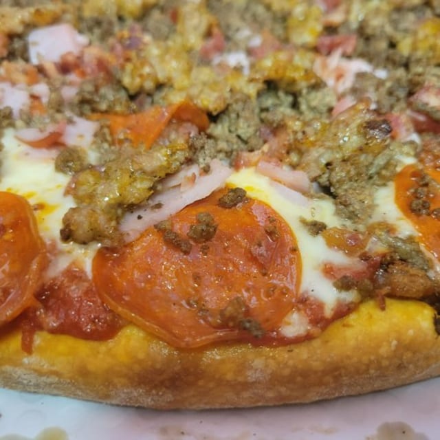 Meatza Pizza.