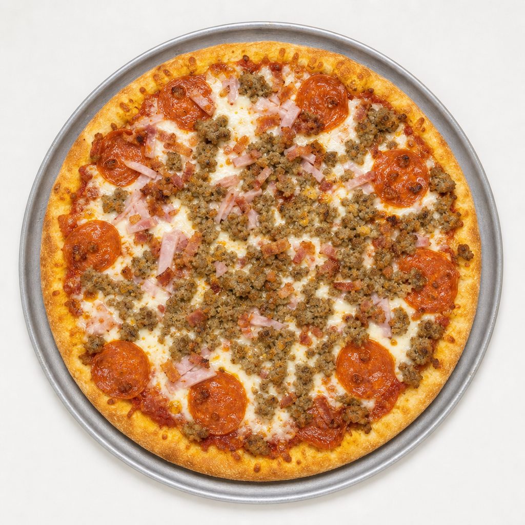 Meatza Pizza.