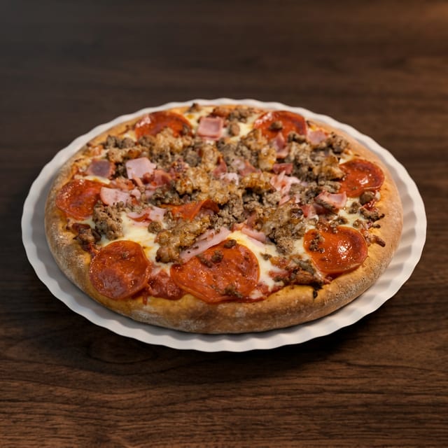 Meatza Pizza.